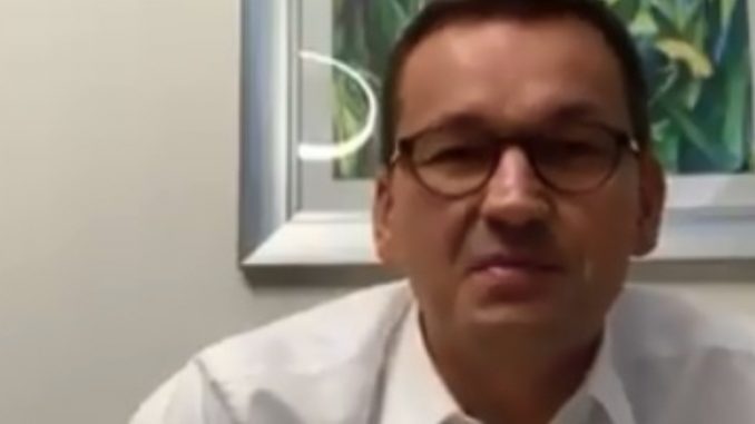 Morawiecki nagrał film