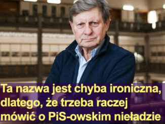 Leszek Balcerowicz: „Polski Ład” jest oszustwem!