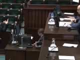 Macierewicz wtargnął na mównicę. Zaczął strofować Tomczyka. „Kłamstwa i bezczelności”