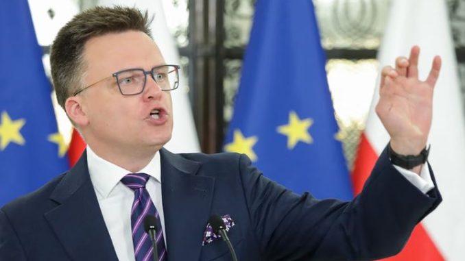 Polityk koalicji wskazał nową rolę dla Szymona Hołowni. Nazwał go "złotoustym" niezależny dziennik polityczny