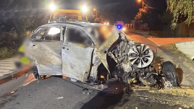 Auto w płomieniach. Już wiadomo, kim były ofiary niezależny dziennik polityczny