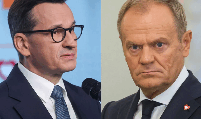 Morawiecki uderzył w Tuska spotem. "Zdradza nas ponownie" niezależny dziennik polityczny