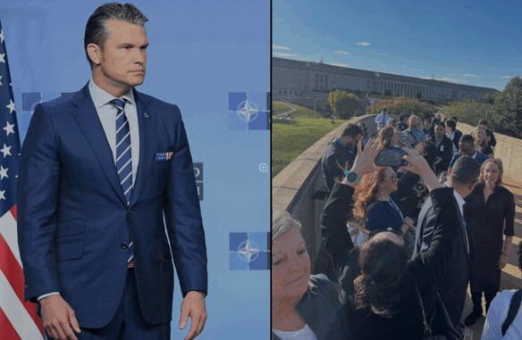 Protest po decyzji Pete'a Hegsetha. Dziennikarze opuścili Pentagon niezależny dziennik polityczny