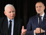 Karol Nawrocki i Jarosław Kaczyński po przeciwnych stronach. Nowy ranking zaufania