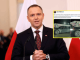 Brudna limuzyna dla Karola Nawrockiego wywołała burzę w sieci. MSZ odpowiada na zarzuty