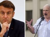 Macron ostrzega Łukaszenkę przed wciągnięciem Białorusi w konflikt z Ukrainą