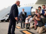 Rekordowo niskie poparcie dla Trumpa w najnowszym sondażu
