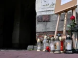Żałoba po zamordowanym ks. Stanisławie Zbojnowiczu w rodzinnej Grzęsce